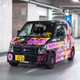 Suzuki Wagon-R with appropriately cute decorations
